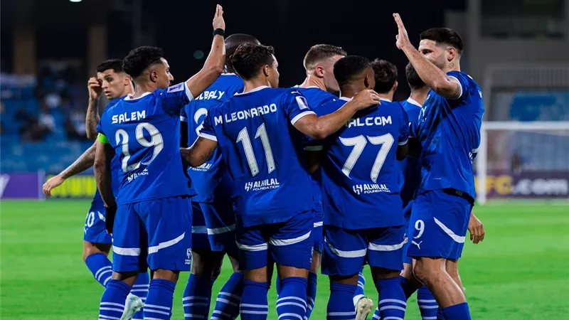 الهلال يكتسح العروبة برباعية فى الدورى السعودى