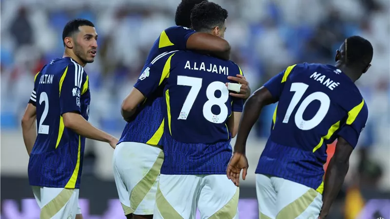 شاهد .. النصر يدمر الأخدود بـ 9 أهداف فى غياب رونالدو