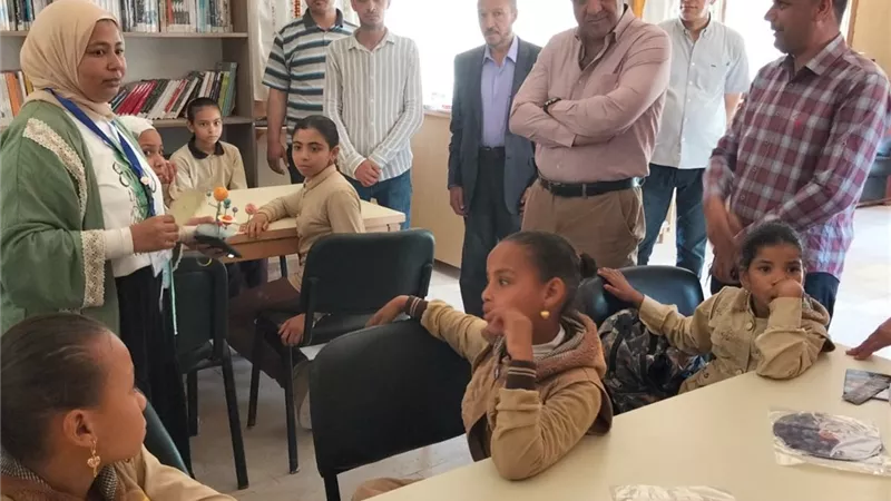 ختام الدورة التدريبية لمعلمى مادة العلوم حول علم الفلك بسيوة