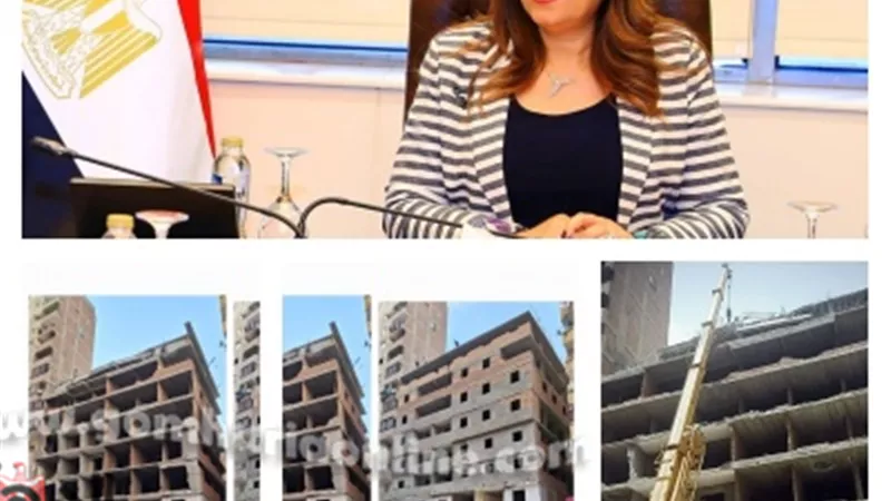 التنمية المحلية : إزالة عقار عين شمس وإحالة المتقاعسين للنيابة