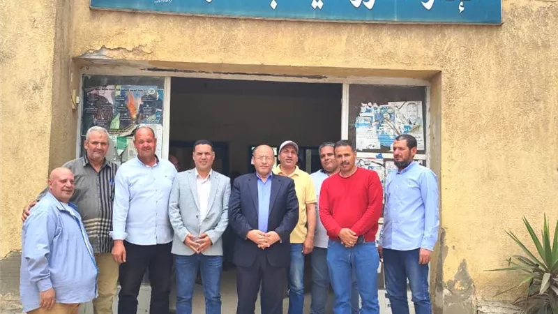 وكيل الزراعة يتابع الإدارة الزراعية بكفر الدوار