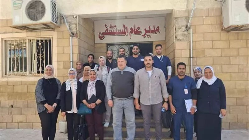 وكيل وزارة الصحة بمطروح يستقبل فريق الإدارة العامة لسلامة المرضى