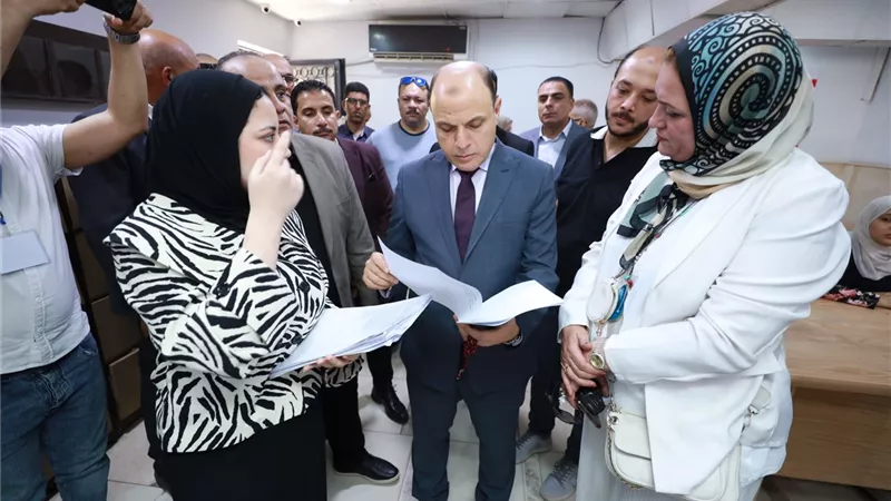 محافظ كفر الشيخ يتفقد المركز التكنولوجي ببيلا