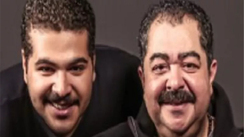 نجل طارق عبد العزيزيرثى والده بكلمات مؤثرة