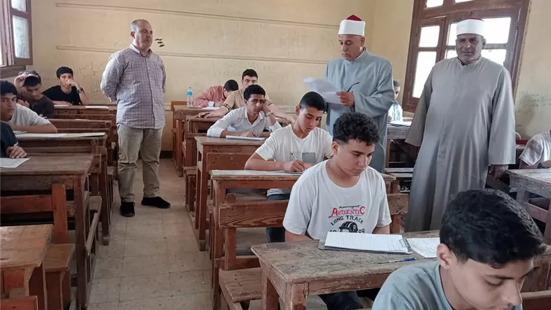 انتظام امتحانات الازهر بمعاهد القليوبية