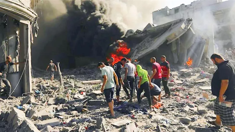 استشهاد 80 فلسطينيًا جراء مجازر الاحتلال في غزة