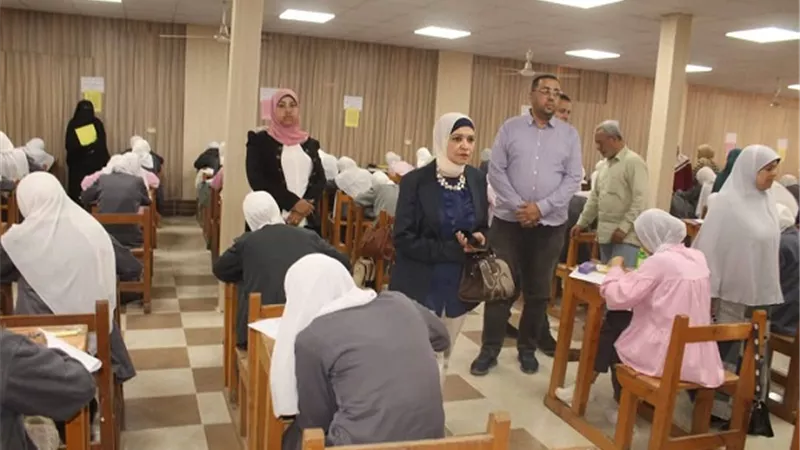 بدء امتحانات مدرسة التمريض ببنى سويف