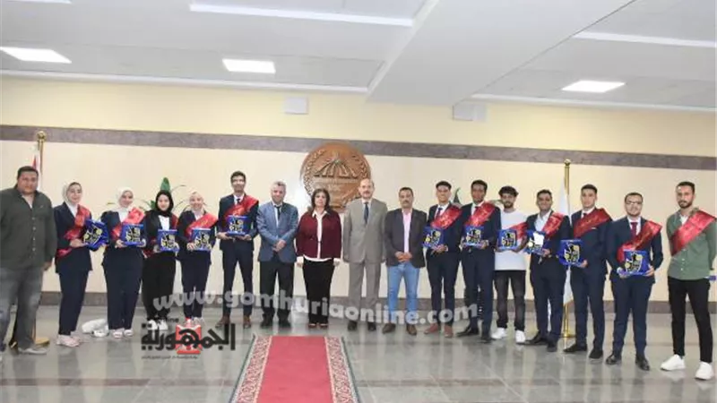 معاويه تشهد تنصيب إتحاد طلاب الجامعة للعام الجامعي 2024-2025