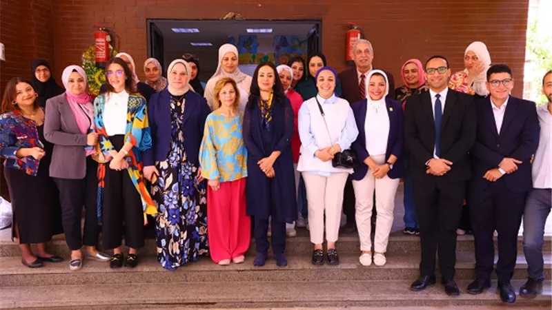 وزيرة التضامن تتفقد تجديدات مؤسسة الفتيات بالعجوزة