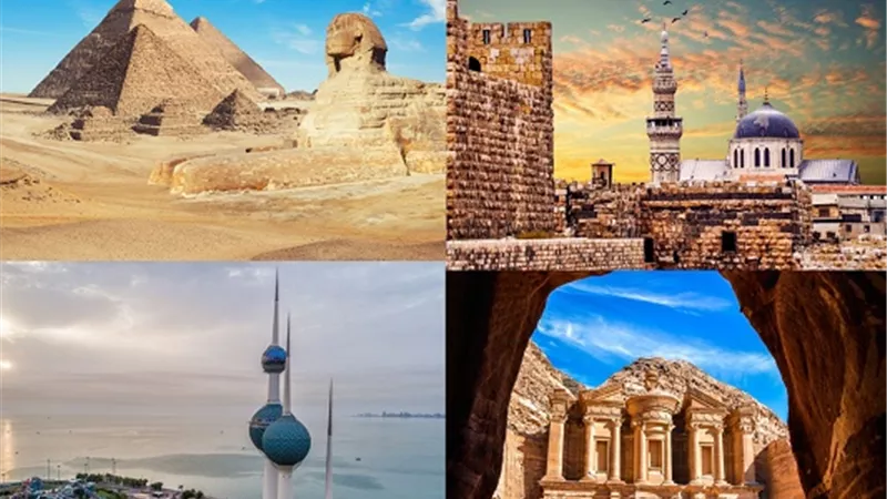 رحلة حول العالم عبر أشهر المعالم السياحية