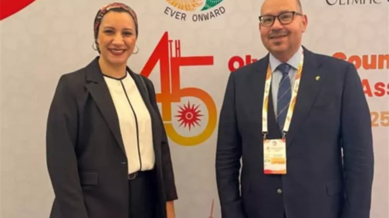 ياسر إدريس يشارك في الجمعية العمومية الـ45 للمجلس الأولمبي الآسيوي