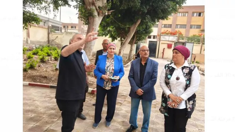 مدير تعليم القاهرة تواصل جولاتها لتوفير بيئة تعليمية جاذبة