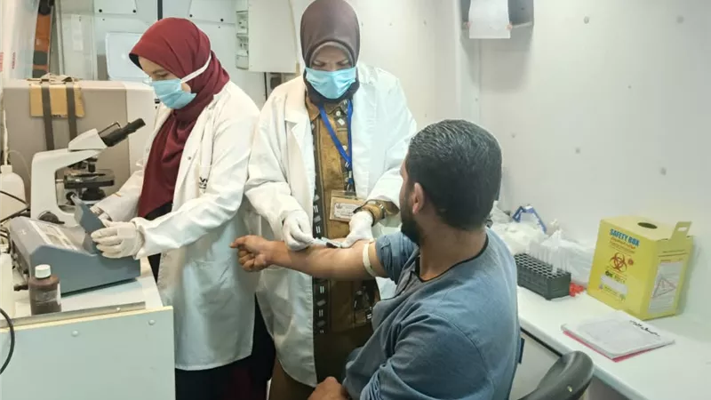 تقديم 1086 خدمة صحية بقرية الديابة مركز أبوقرقاص