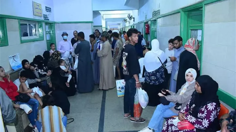 اكثر من ٤٠٠ ألف مريض ترددوا على العيادات الخارجية بمستشفيات سوهاج