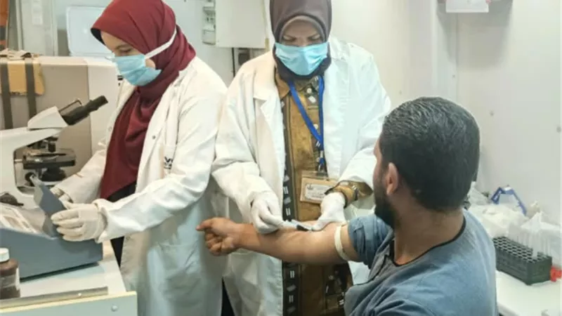 تقديم 1086 خدمة صحية بقرية الديابة مركز أبوقرقاص