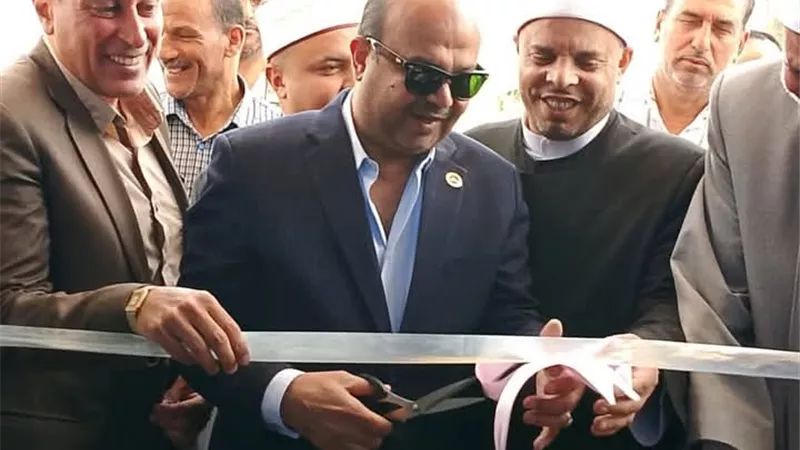 إفتتاح مسجد الرحمة بالوسطانى بدمياط