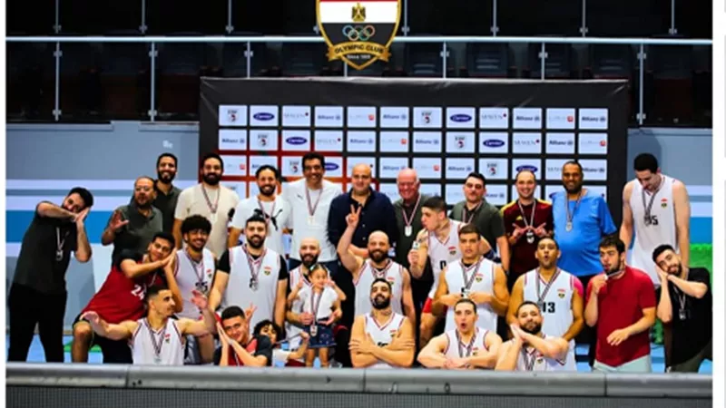 مجلس الأوليمبى يهنئ الفريق الأول للسلة للصعود إلى الدورى الممتاز