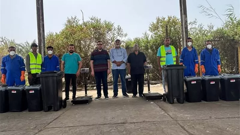 بدء تنفيذ الأداة الذكية لإدارة المخلفات الصلبة بدمياط