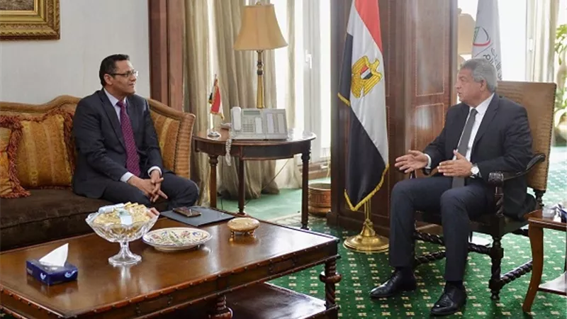 رئيس الأعلى للإعلام يستقبل نقيب الصحفيين