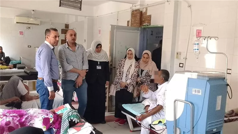 وكيل صحة البحيرة يتفقد مستشفى أبوالمطامير
