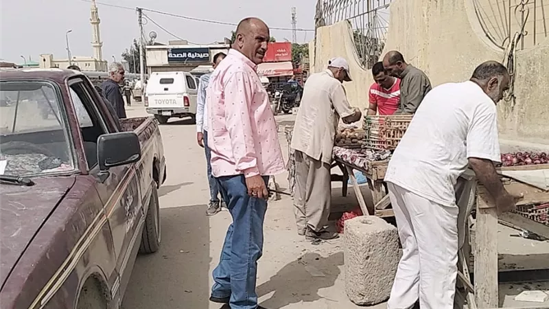 حملةمكبرةلازالةالاشغالات وفتح الطرق بمدينةالحمام ومصادرةالمضبوطات