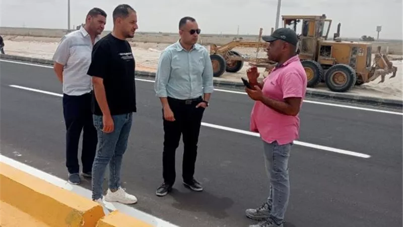 خطوة هام من جهاز القرى السياحية لتحقيق السيولة المرورية لمارينا.. صور