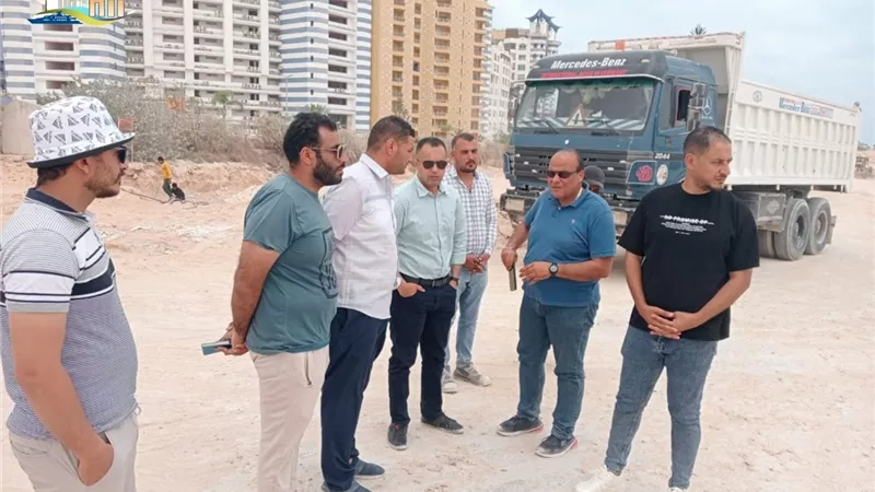 رئيس جهاز القري السياحية يواصل جولاته لمتابعة المشروعات الجاري تنفيذها