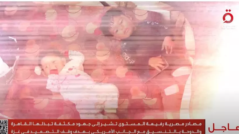 مصادر مصرية رفيعة: جهود مكثفة تبذلها القاهرة والدوحة مع الجانب الأمريكي لوقف التصعيد في غزة
