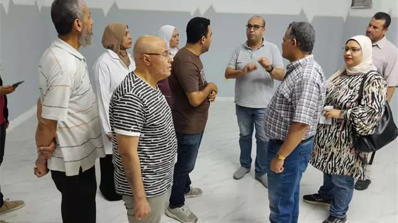 وكيل الصحة بدمياط يواصل جولاته بالمستشفيات