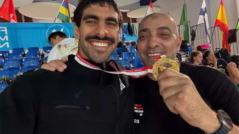 الدسوقي يشكر رئيس اتحاد السباحة على الدعم.. وذهبية عبدالرحمن خير دليل