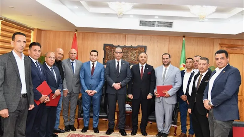 محافظ الفيوم يكرّم رؤساءوأعضاءالاتحادات الرياضيةمن أبناء المحافظة