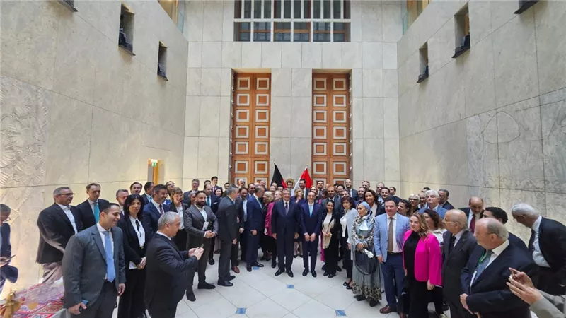 السفارة المصرية في برلين تستضيف لقاء وزير الاستثمار
