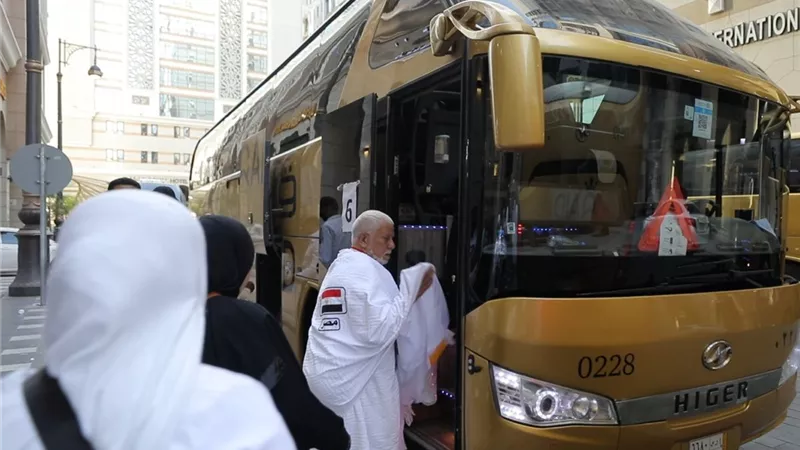 تفويج 1000 من حجاج القرعة من المدينة المنورة إلى مكة المكرمة