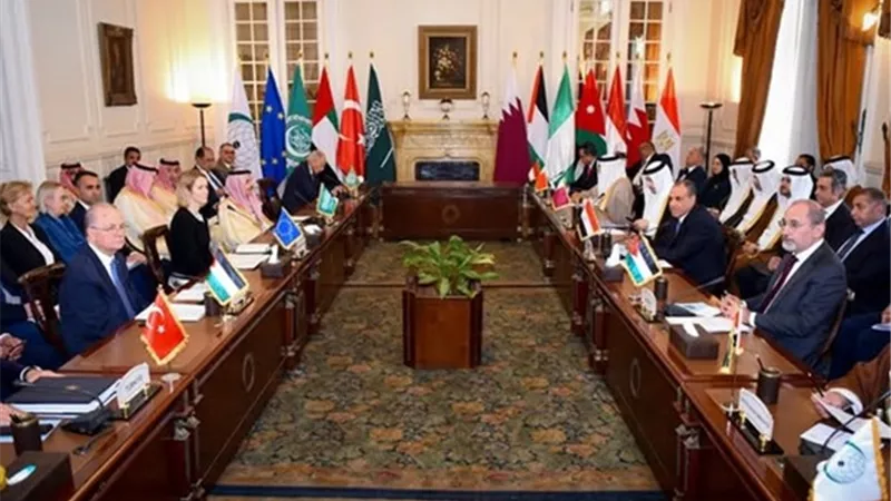 الخارجية :بيان مشترك عن اللجنة الوزارية العربية الإسلامية بشأن غزة