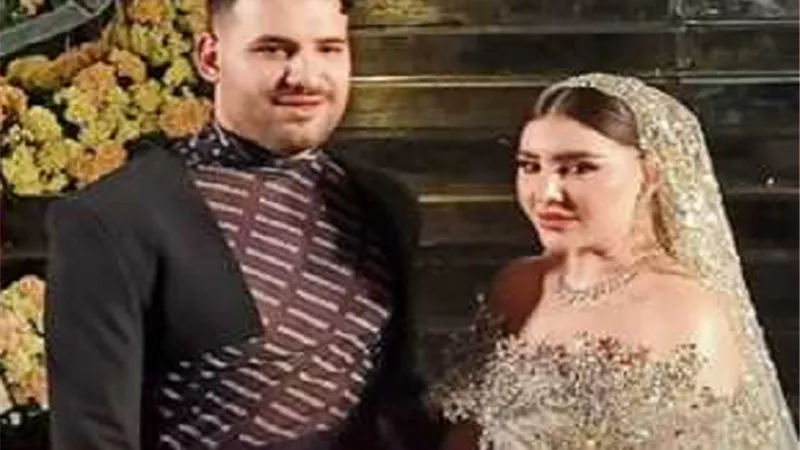 من حفل زفافه.. مسلم يوجه رسالة لعروسته 
