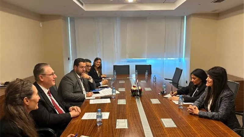 المشاط تبحث تعزيز التعاون مع الأمم المتحدة وبرنامجها الإنمائي