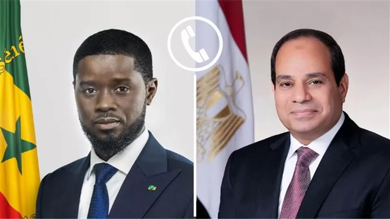 الرئيس السيسي يتلقى اتصالا هاتفيا من نظيره السنغالي