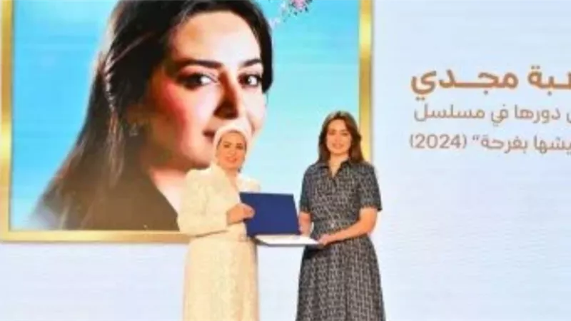 هبة مجدي: تكريمى من قرينة الرئيس السيسي الأهم فى حياتى