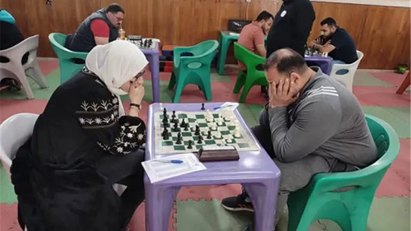 شطرنج القابضة يتأهل لبطولة الجمهورية للمرة الثانية على التوالي