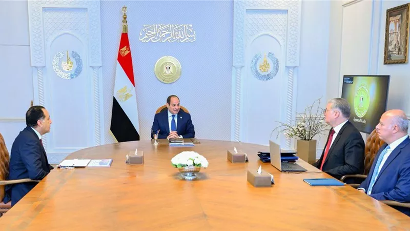 الرئيس السيسي يشدد على محاسبة المتسببين في أزمة البنزين المغشوش