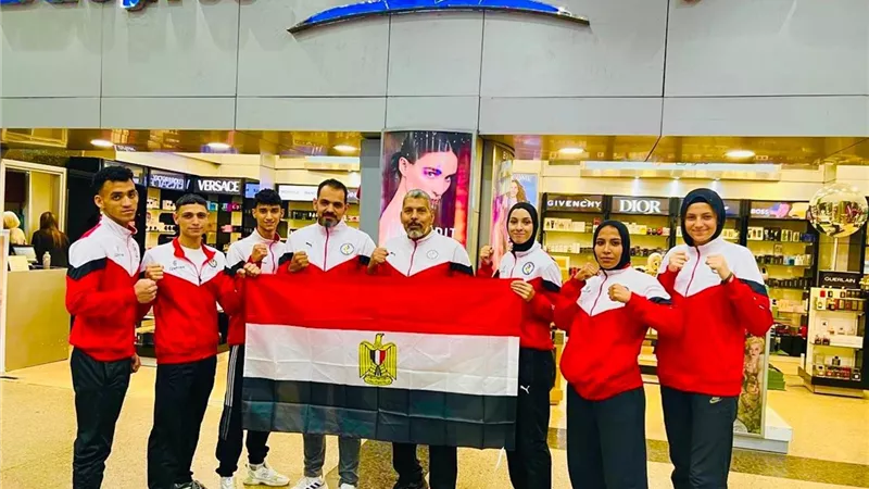 منتخب مصر يطير إلى تركيا للمشاركة في بطولة العالم للمواي تاي