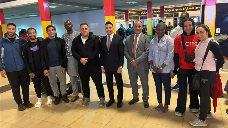 منتخب مصر للسامبو يصل غينيا للمشاركة في البطولة الأفريقية