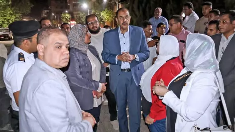 محافظ سوهاج يفتتح ميدان سيتي بعد تطويره