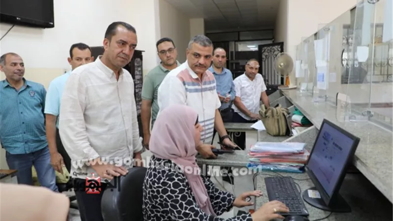 السكرتير العام المساعد بالمنوفية يتابع ملف التصالح بشبين الكوم