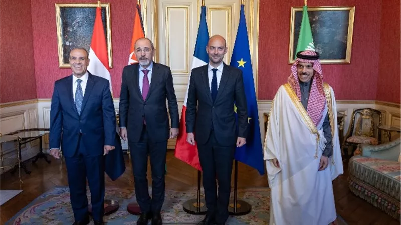 وزراء خارجية مصر والسعودية والأردن يبحثون تطورات الأوضاع في غزة مع نظيرهم الفرنسي