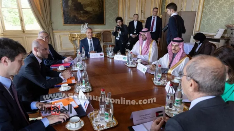 بيان مصري سعودي أردني مشترك حول غزة عقب اجتماع وزاري في باريس