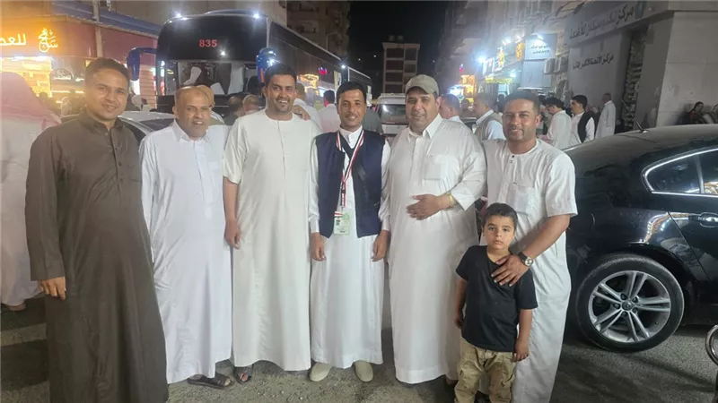 محافظ مطروح يودع حجاج الجمعيات الاهلية