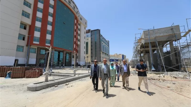 جامعة كفر الشيخ تسابق الزمن للانتهاء من المستشفيات الجديدة