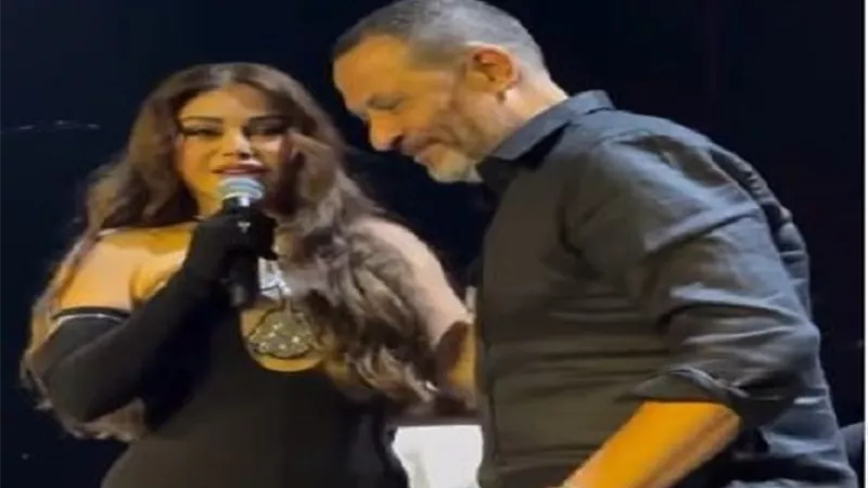 هيفاء وهبي تغنى لـ ماجد المصرى 