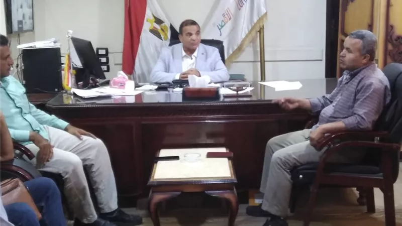 خطة لإزالة التعديات على المتغيرات المكانية بأرمنت جنوب غرب الأقصر